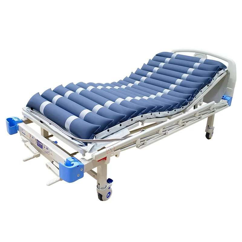 Tubular mattress system with configurable pump — product reference image