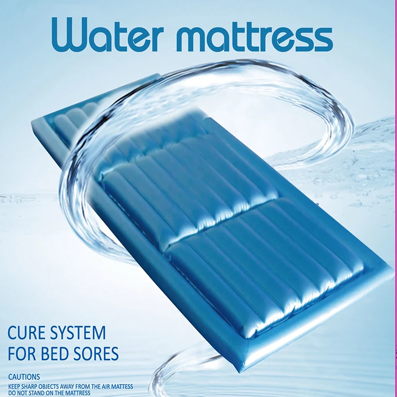 Three-element water mattress with air frame — product reference image