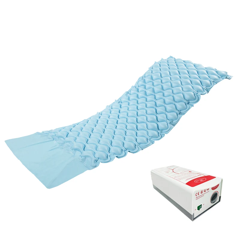 Bubble mattress overlay with pump — product reference image