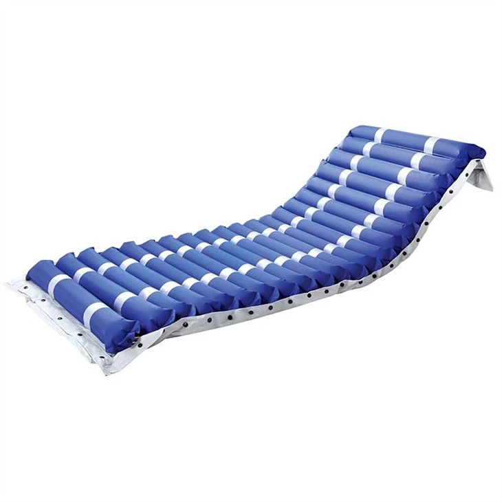 Tubular mattress system with configurable pump — product reference image