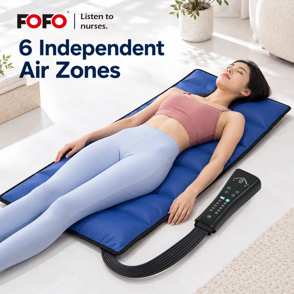 Six-zone pneumatic back-stretching mattress — product reference image