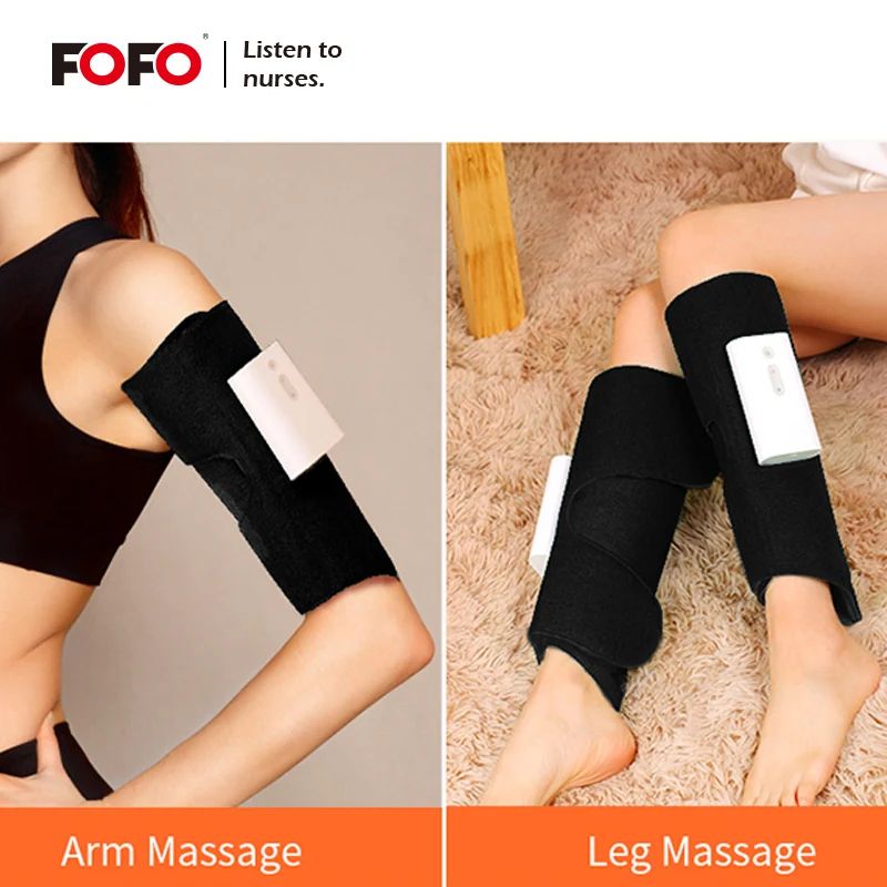 Cordless calf compression wrap with heat — product reference image