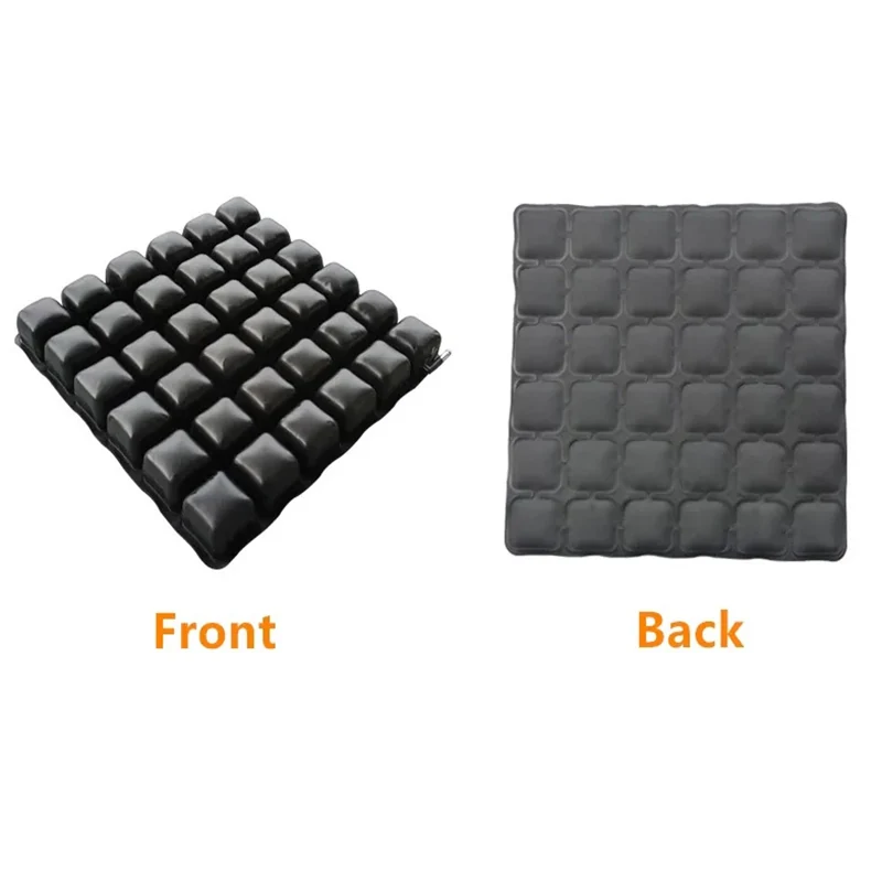 Inflatable seat cushion with size options — product reference image