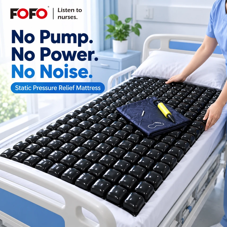 Non-powered static air mattress — product reference image