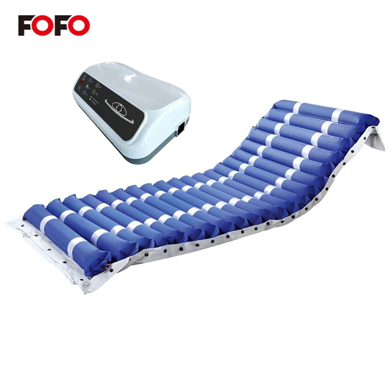 Tubular air mattress with pump — product reference image