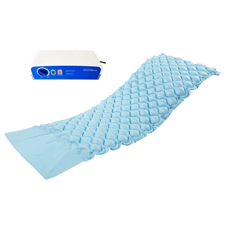 Bubble mattress overlay with pump — product reference image