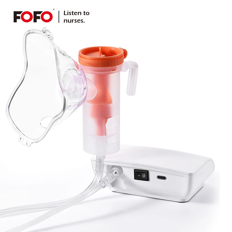 Compact DC compressor nebulizer — product reference image