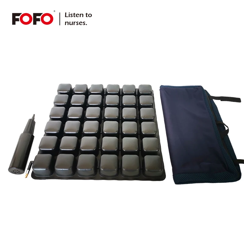 Inflatable seat cushion with size options — product reference image