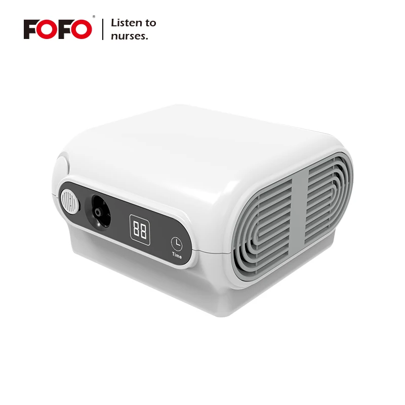 Compressor nebulizer with digital display — product reference image