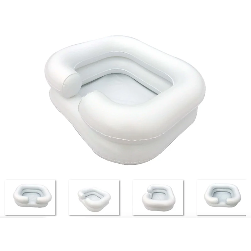Inflatable hair-washing basin — product reference image