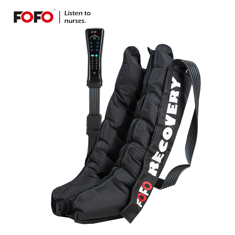 Six-chamber compression boots with selectable patterns — product reference image