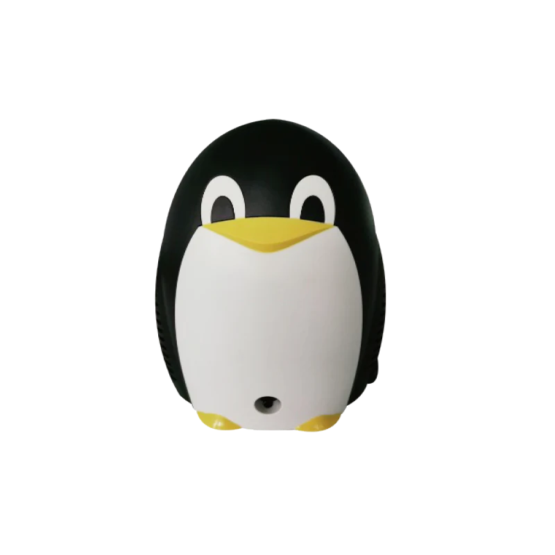 Penguin-shaped compressor nebulizer — product reference image