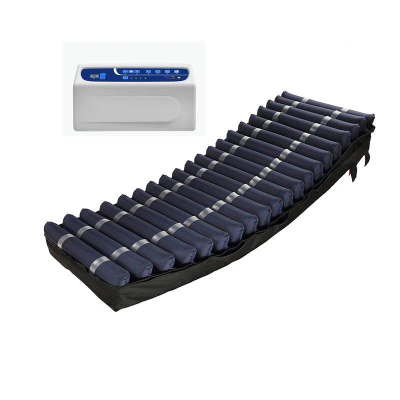 Tubular mattress system with configurable pump — product reference image