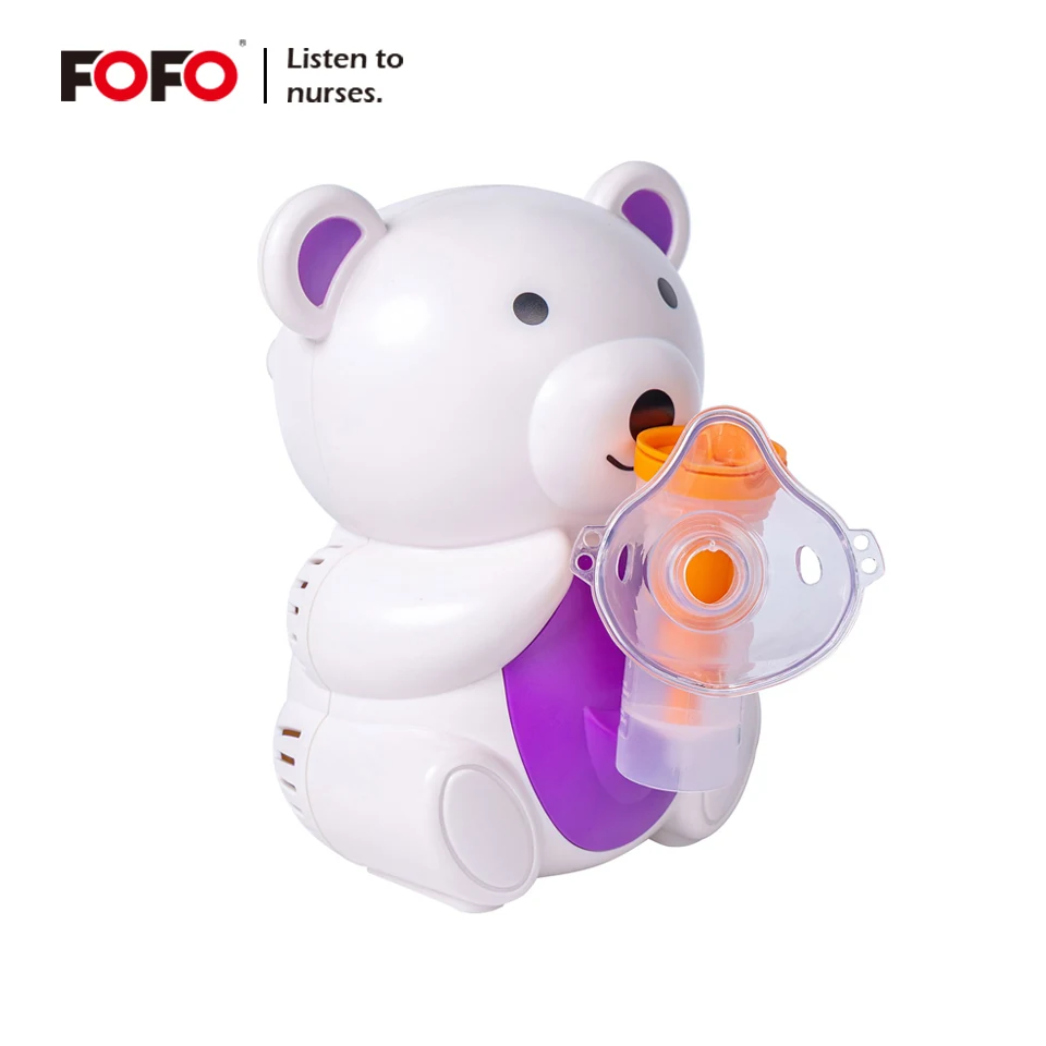 Polar-bear-shaped compressor nebulizer — product reference image