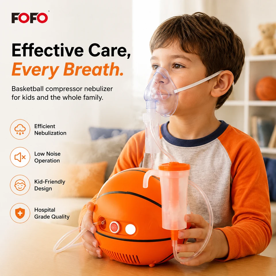Basketball compressor nebulizer — product reference image