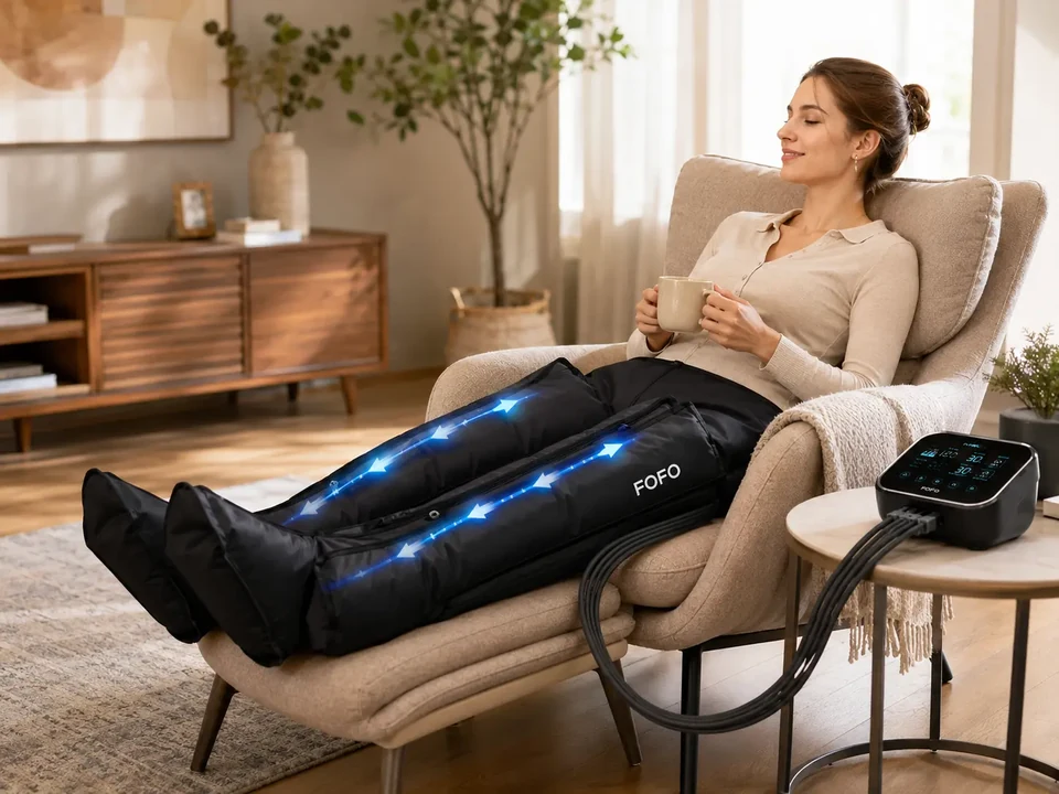 Configurable compression controller and garment range — product reference image