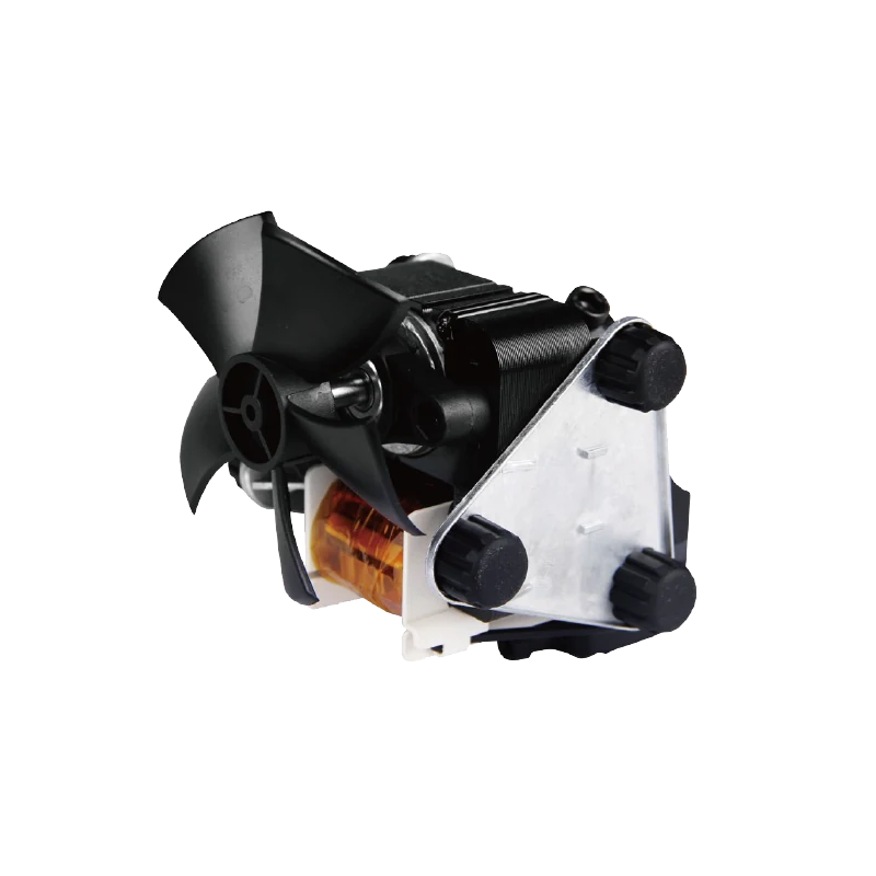 Three-bearing nebulizer compressor motor — product reference image