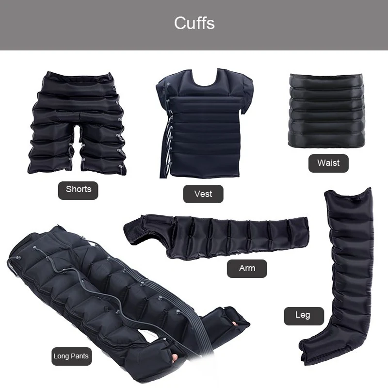Compression cuffs and garments — product reference image