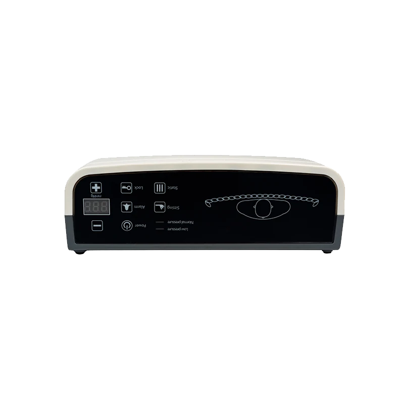 Alternating mattress pump with quick-release fitting — product reference image