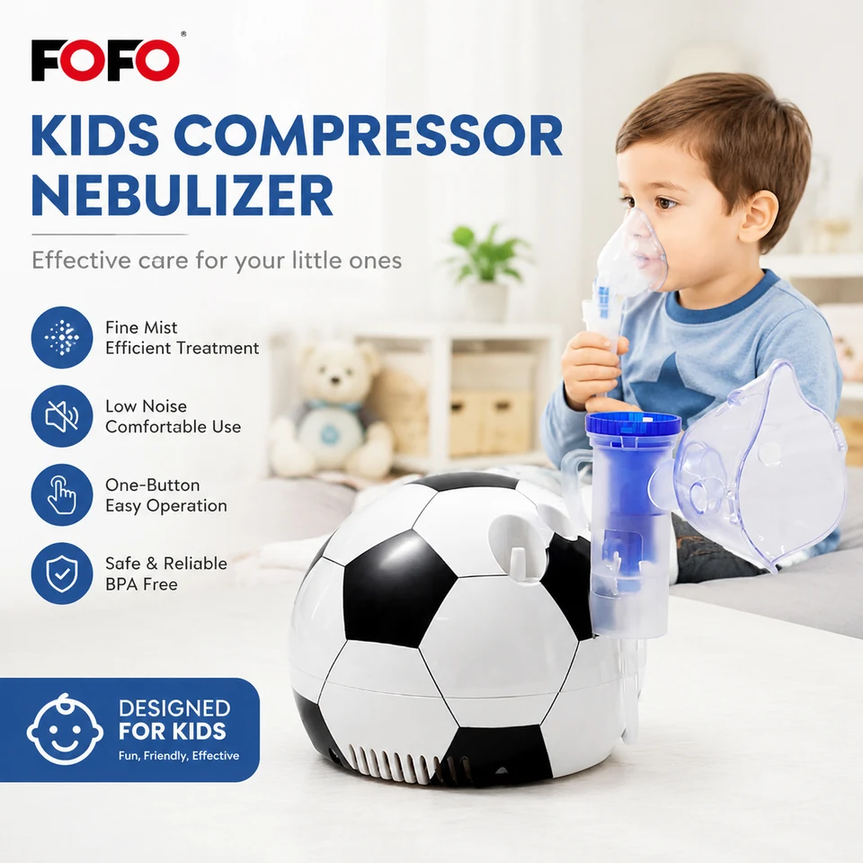 Football compressor nebulizer — product reference image
